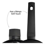 Set Olla Cacerola Sarten Teflon Hudson Bateria Aluminio Bz3 Day01 - Daily