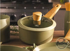 Batería Hudson Olive Juego Ollas Sartén Set Antiadherente Olive